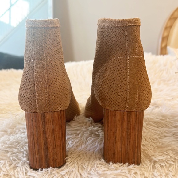 Sanctuary x Zappos Ready Suede Heel Ankle Bootie women size 9 - Picture 8 of 10